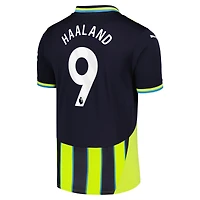 Men's Puma Erling Haaland Navy Manchester City 2024/25 Away Replica Player Jersey