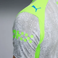 Men's Puma Gray/Neon Green Manchester City 2025/26 Third Replica Jersey