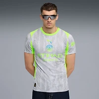 Men's Puma Gray/Neon Green Manchester City 2025/26 Third Replica Jersey