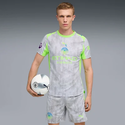 Maillot Puma vert Manchester City 2025/26 Third Authentic pour homme