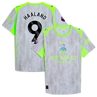 Maillot Puma Erling Haaland vert Manchester City 2025/26 Third authentique pour homme