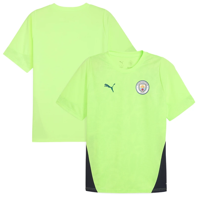 Men's Puma Green Manchester City 2025/26 dryCell Training Jersey