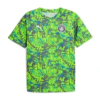 Men's Puma Green Manchester City 2025/26 Pre-Match Training Jersey