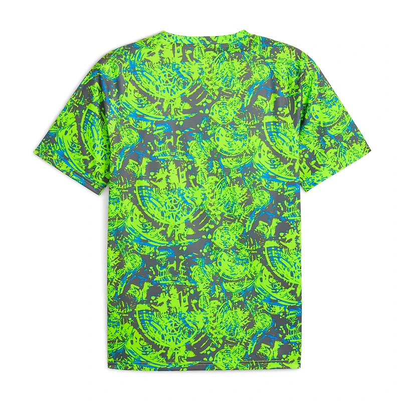 Men's Puma Green Manchester City 2025/26 Pre-Match Training Jersey