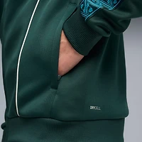 Men's Puma  Green Manchester City King Anthem dryCELL Full-Zip Jacket
