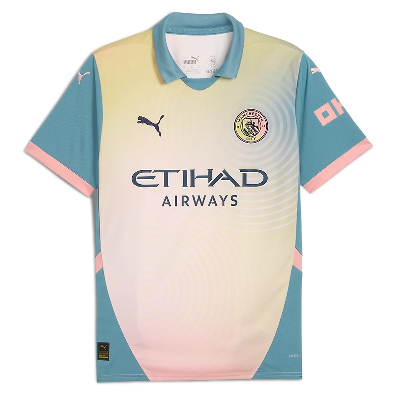 Men's Puma Kevin De Bruyne Blue Manchester City 2024/25 Fourth Replica Player Jersey