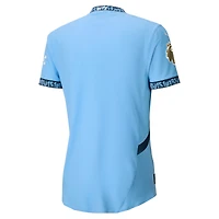 Men's Puma Light Blue Manchester City 2024/25 Home Authentic Jersey