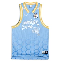 Men's Puma Light Blue Manchester City 2025 FIFA Club World Cup dryCELL Basketball Jersey
