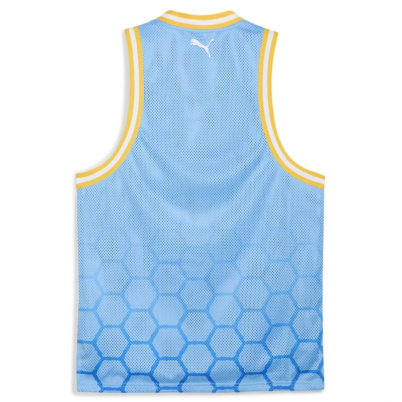 Men's Puma Light Blue Manchester City 2025 FIFA Club World Cup dryCELL Basketball Jersey