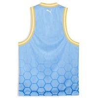 Men's Puma Light Blue Manchester City 2025 FIFA Club World Cup dryCELL Basketball Jersey