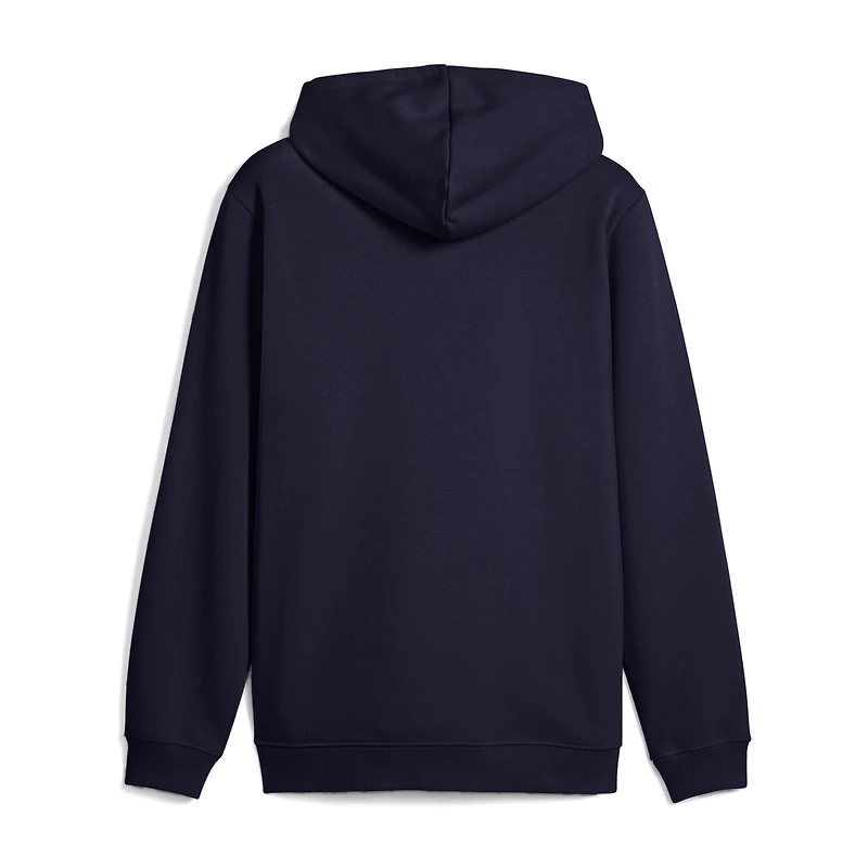Men's Puma Navy Manchester City 2025/26 ftblESS Pullover Hoodie