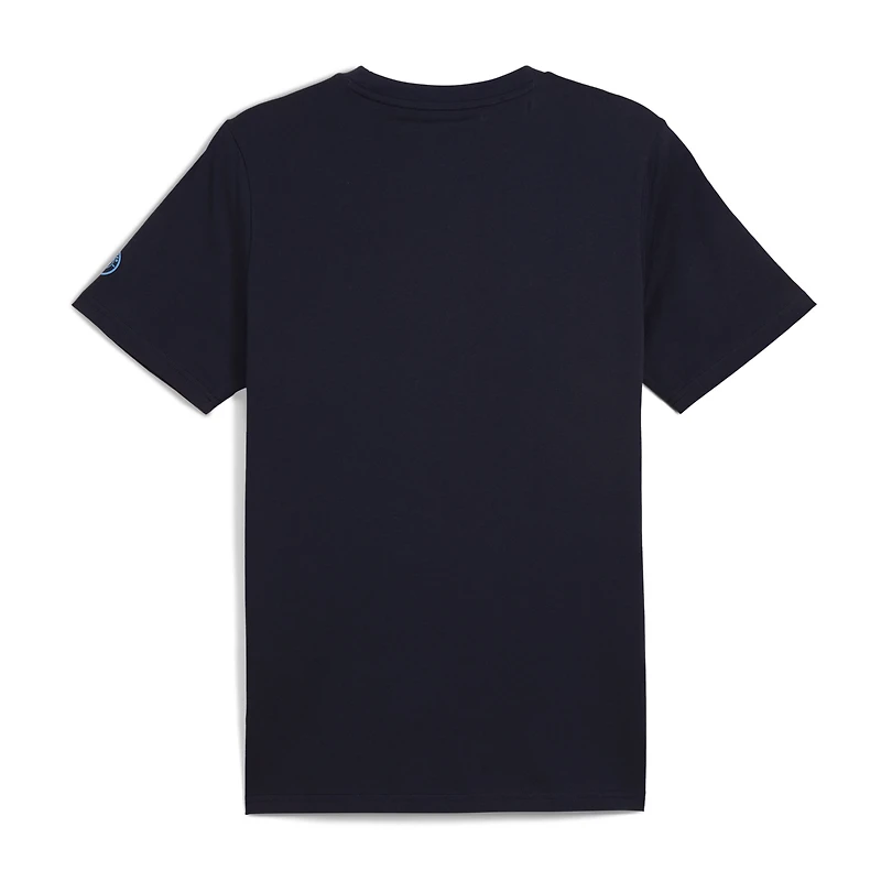 T-shirt Puma bleu marine Manchester City 2025/26 King Logo pour homme