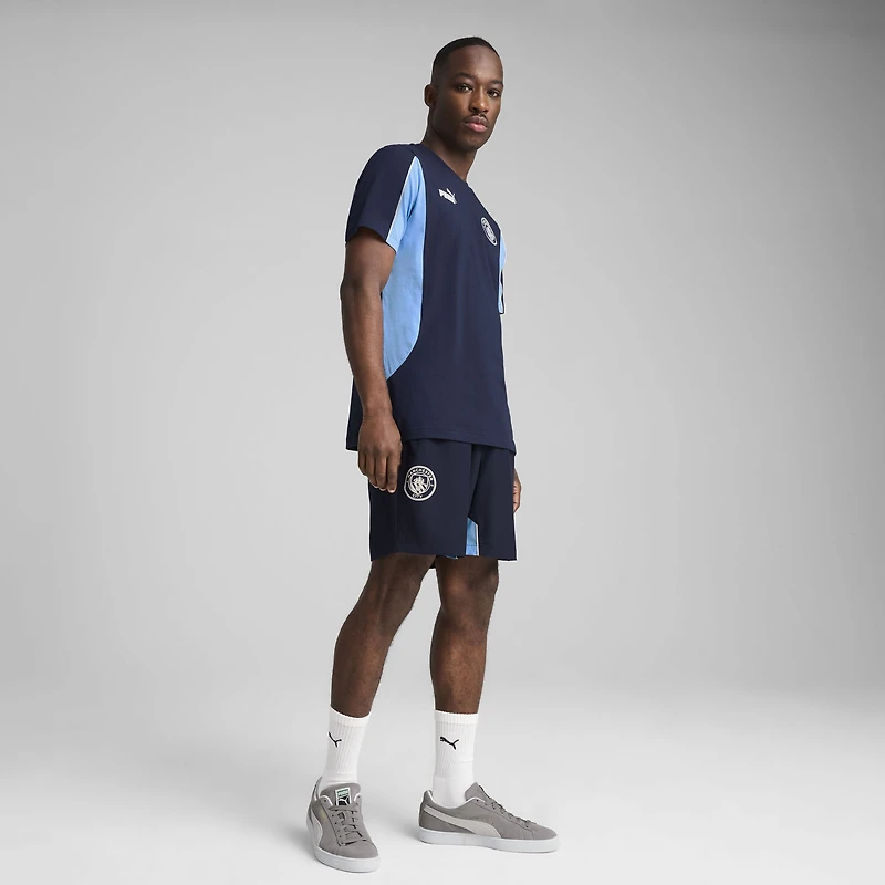Men's Puma Navy Manchester City ftblArchive dryCELL Shorts