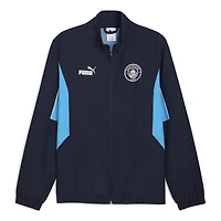 Men's Puma Navy Manchester City ftblARCHIVE Full-Zip Jacket