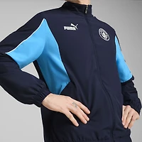 Men's Puma Navy Manchester City ftblARCHIVE Full-Zip Jacket