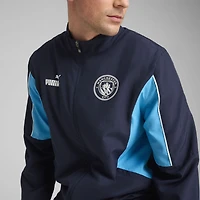 Men's Puma Navy Manchester City ftblARCHIVE Full-Zip Jacket