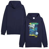 Men's Puma Navy Manchester City ftblNRGY+ Pullover Hoodie