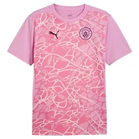 Men's Puma Pink Manchester City 2024/25 Pre-Match Jersey