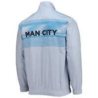 Men's Puma Sky Blue Manchester City 2022/23 Pre-Match Full-Zip Jacket