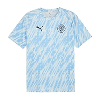 Men's Puma Sky Blue Manchester City 2025/26 Pre-Match Training Jersey