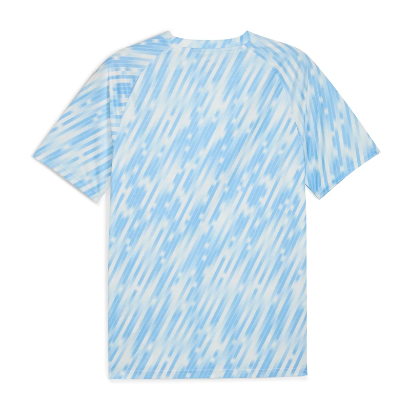 Maillot d'entraînement pré-match Puma bleu ciel Manchester City 2025/26 pour homme