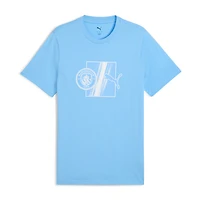 T-shirt Puma bleu ciel Manchester City ftblCulture pour homme