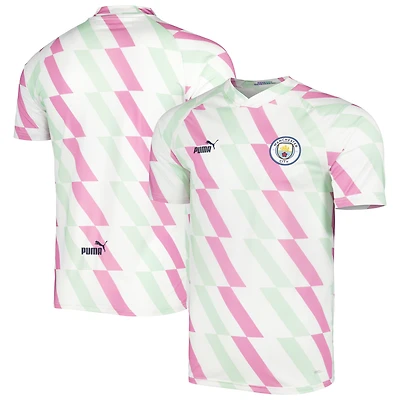 Men's Puma White Manchester City 2022/23 Pre-Match Training Jersey