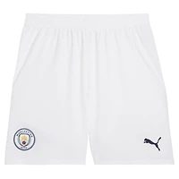 Short Puma blanc Manchester City 2024/25 dryCELL Home Replica pour homme