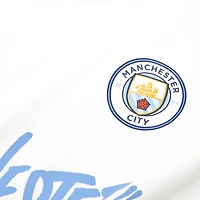 Men's Puma White Manchester City 2025 FIFA Club World Cup Hoops T-Shirt