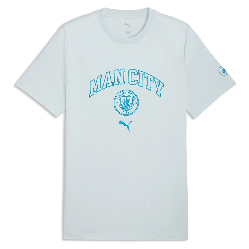 Men's Puma White Manchester City ftblCulture T-Shirt