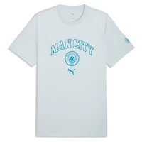 Men's Puma  White Manchester City ftblCulture T-Shirt