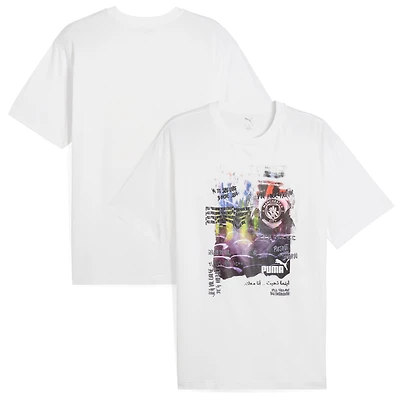 Men's Puma White Manchester City ftblNRGY+ T-Shirt