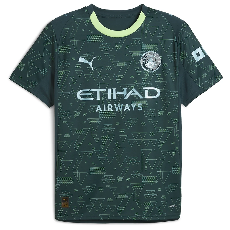 Men's Puma x EA SPORTS FC  Green Manchester City 2025/26 Fourth Jersey