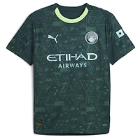 Men's Puma x EA SPORTS FC Phil Foden Green Manchester City 2025/26 Fourth Jersey