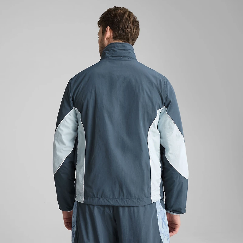 Men's Puma x KidSuper Gray Manchester City 2025 FIFA Club World Cup Reversible Full-Zip Jacket