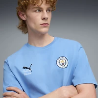 T-shirt graphique Puma x KidSuper bleu clair pour homme, Coupe du Monde des Clubs de la FIFA 2025 Manchester City
