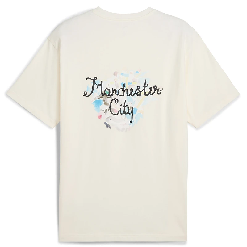 T-shirt graphique Puma x KidSuper blanc Manchester City 2025 Coupe du Monde des Clubs de la FIFA pour homme