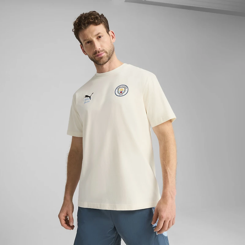 T-shirt graphique Puma x KidSuper blanc Manchester City 2025 Coupe du Monde des Clubs de la FIFA pour homme