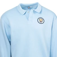 Men's Sport Design Sweden Light Blue Manchester City Retro Relaxed Fleece Sweatshirt