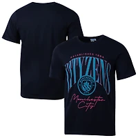 Men's Sport Design Sweden  Navy Manchester City Hometown Hero Graphic T-Shirt
