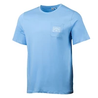 T-shirt décontracté d'après-match Manchester City bleu ciel pour homme, motif Sport Design Sweden