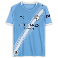 Phil Foden Manchester City Autographed Sky Blue Puma 2025-26 Home Jersey