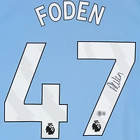 Phil Foden Manchester City Autographed Sky Blue Puma 2025-26 Home Jersey