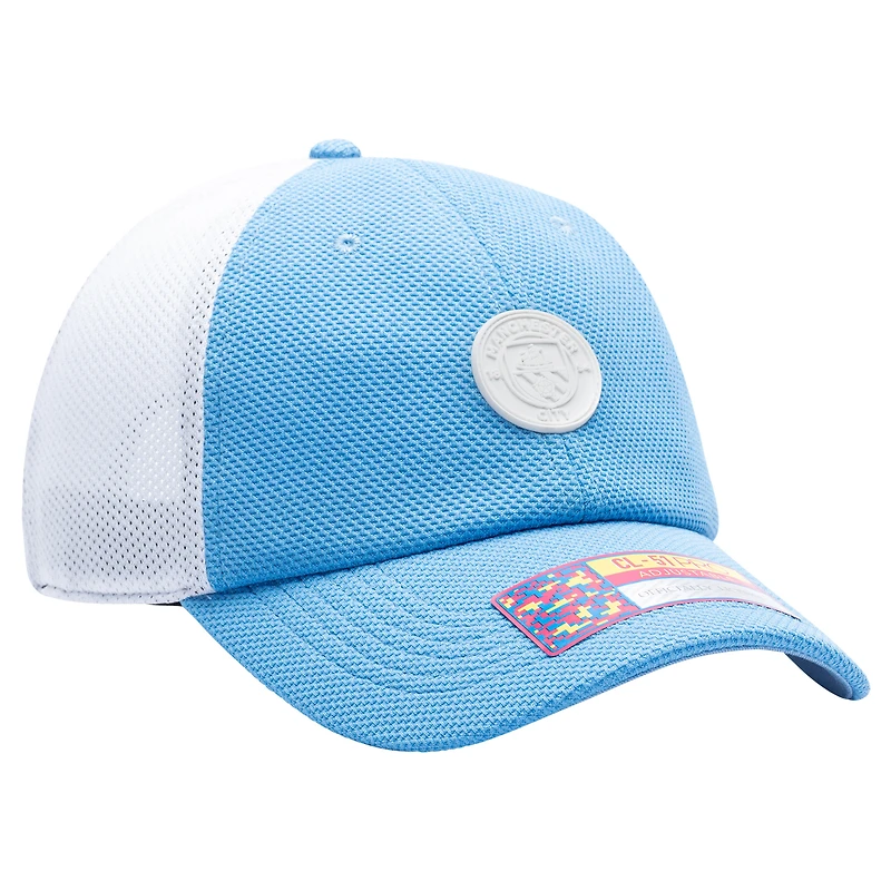Casquette réglable unisexe bleu ciel Manchester City Ace Classic