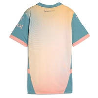 Maillot réplique Puma bleu féminin de Manchester City 2024/25, quatrième tenue