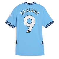 Maillot de joueur réplique domicile Puma Erling Haaland bleu clair Manchester City 2024/25 femme