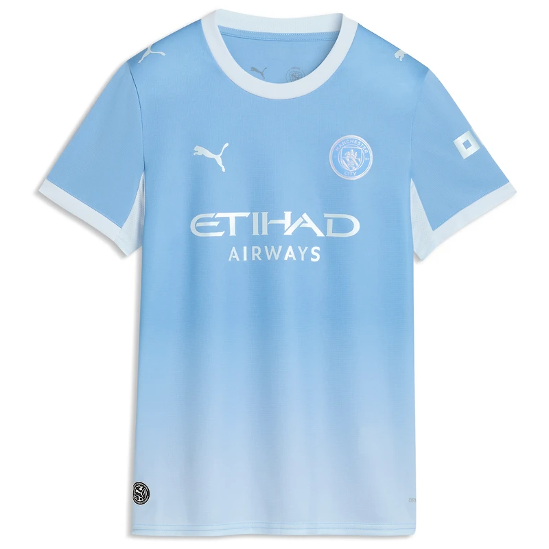 Women's Puma Erling Haaland Light Blue Manchester City 2026/27 Home Replica Jersey