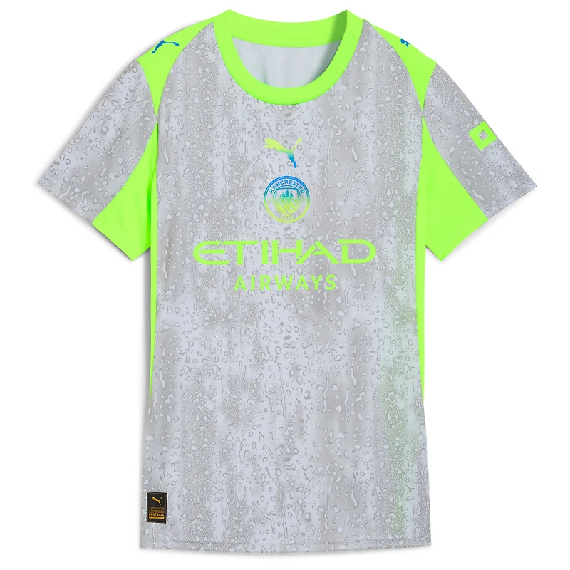 Maillot réplique Puma bleu ciel Manchester City 2025/26 domicile pour femme