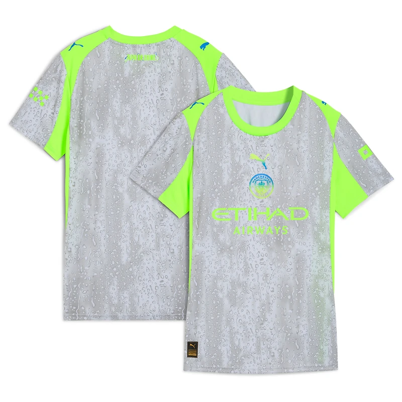 Women's Puma Green/Neon Green Manchester City 2025/26 Third Replica Jersey