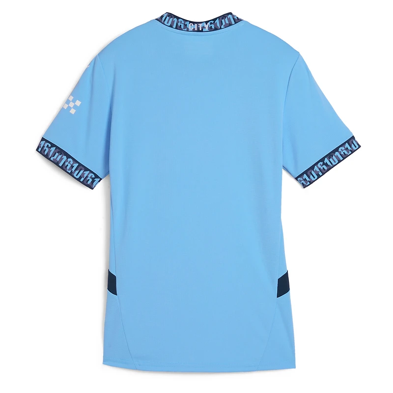 Women's Puma Light Blue Manchester City 2024/25 Home Replica Jersey